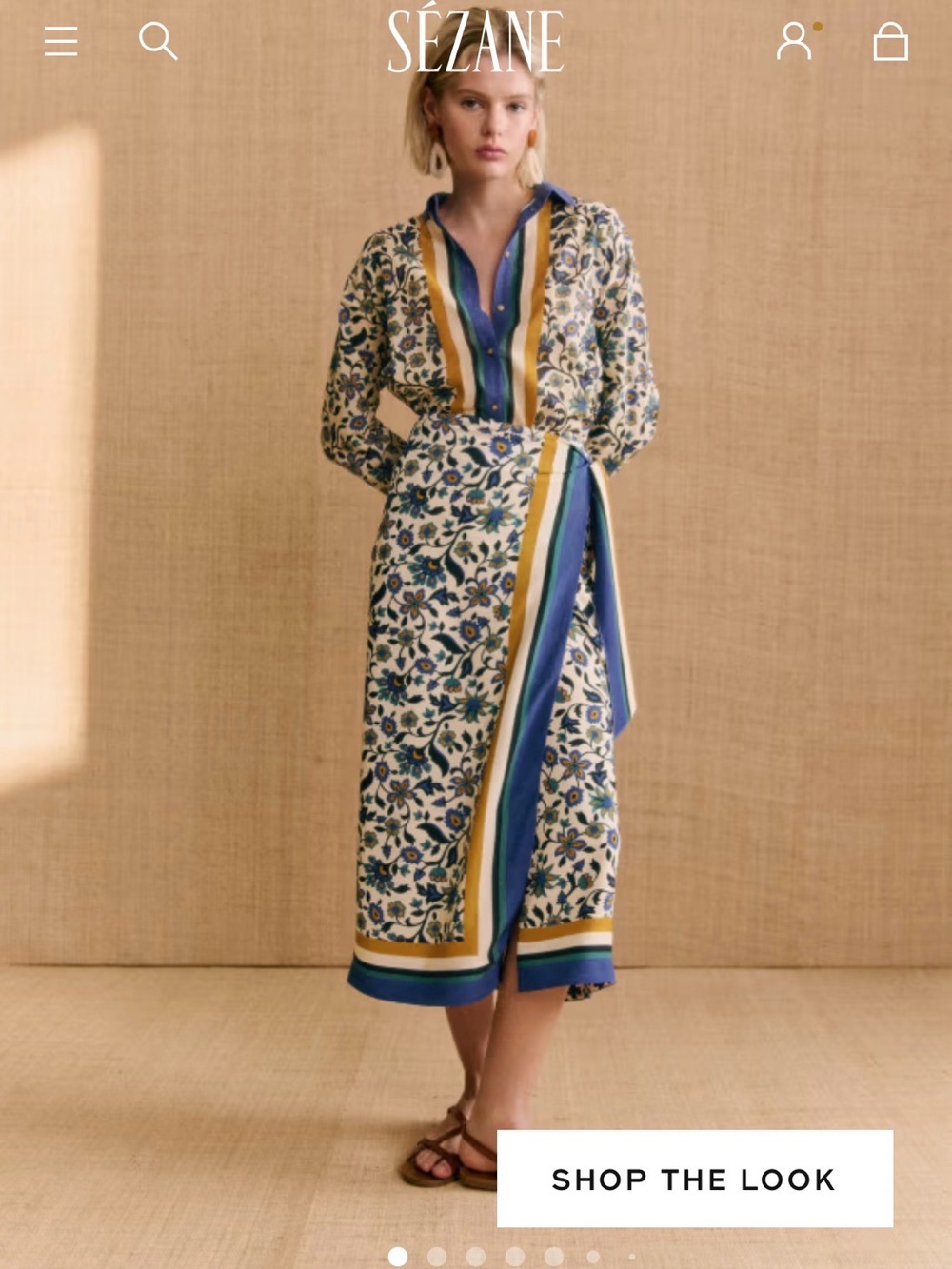 Sézane x Momoni Maxy Shirt Size 36